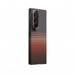 Θήκη Pitaka MagSafe ARAMID 600D 0.1mm CARBON Ultra-Slim για Samsung Galaxy Z Fold 7 2025 - Sunset - FSFold7