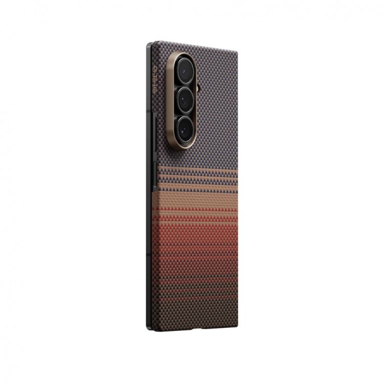 Θήκη Pitaka MagSafe ARAMID 600D 0.1mm CARBON Ultra-Slim για Samsung Galaxy Z Fold 7 2025 - Sunset - FSFold7