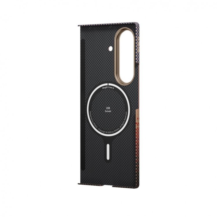 Θήκη Pitaka MagSafe ARAMID 600D 0.1mm CARBON Ultra-Slim για Samsung Galaxy Z Fold 7 2025 - Sunset - FSFold7