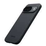 Θήκη Pitaka Aramid Ultra-Slim Magsafe 600D 1.05mm CARBON FIBER για Google Pixel 10 - ΜΑΥΡΟ/ΓΚΡΙ Twill - GPB2501
