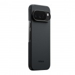 Θήκη Pitaka Aramid Ultra-Slim Magsafe 600D 1.05mm CARBON FIBER για Google Pixel 10 Pro XL - ΜΑΥΡΟ/ΓΚΡΙ Twill - GPB2503