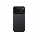 Θήκη Pitaka Ultra-Slim Weaving+ Aramid PitaTap Magsafe 1.00mm CARBON FIBER για Apple iPhone 17 PRO 6.3 2025 - Μαύρο/Γκρί - KI1701BP