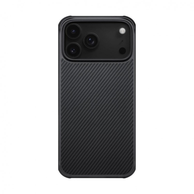 Θήκη Pitaka Aramid ProGuard Magsafe 2.00mm CARBON FIBER για Apple iPhone 17 PRO 6.3 2025 - ΜΑΥΡΟ/ΓΚΡΙ - KI1701MGP
