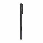Θήκη Pitaka Aramid UltraGuard Magsafe 600D 2.00mm CARBON FIBER για Apple iPhone 17 PRO MAX 6.9 2025 - Black/Grey - KI1701PBM