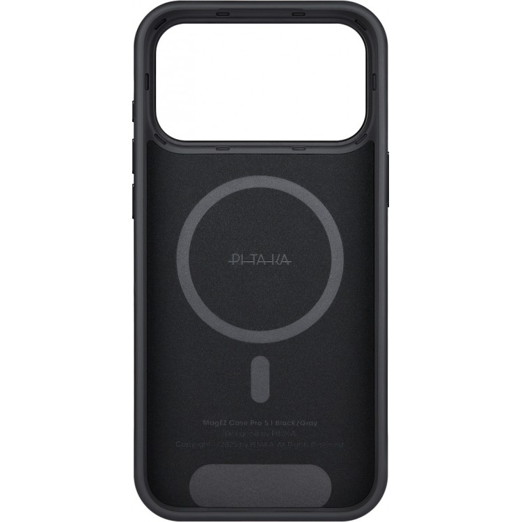 Θήκη Pitaka Aramid UltraGuard Magsafe 600D 2.00mm CARBON FIBER για Apple iPhone 17 PRO MAX 6.9 2025 - Black/Grey - KI1701PBM