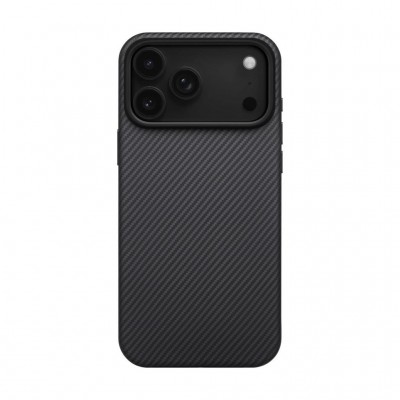 Θήκη Pitaka Aramid UltraGuard Magsafe 2.05mm 600D CARBON FIBER για Apple iPhone 17 PRO 6.3 2025 - ΜΑΥΡΟ/ΓΚΡΙ Twill - KI1701PB