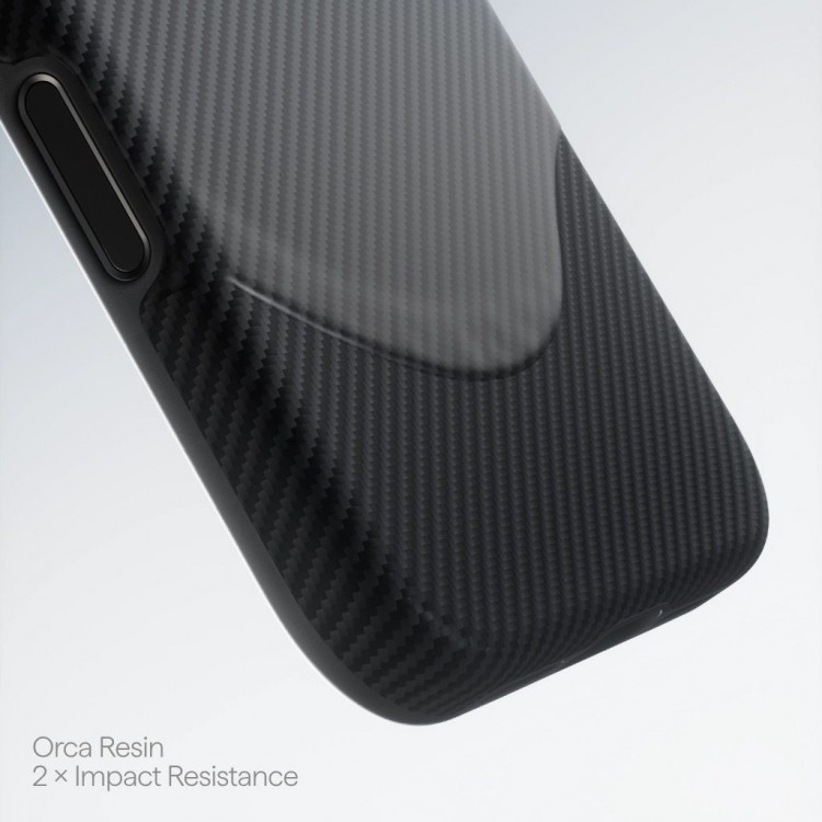 Θήκη Pitaka Aramid UltraGuard Magsafe 2.05mm 600D CARBON FIBER για Apple iPhone 17 PRO 6.3 2025 - ΜΑΥΡΟ/ΓΚΡΙ Twill - KI1701PB