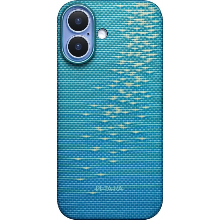 Θήκη Pitaka Aramid PitaTap Magsafe 600D 1.00mm CARBON FIBER για Apple iPhone 17 6.3 2025 - Lucid ΜΠΛΕ - KI1702AG