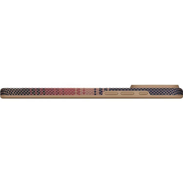 Θήκη Pitaka Aramid UltraGuard Magsafe 600D 2.00mm CARBON FIBER για Apple iPhone 17 PRO 6.3 2025 - Sunset - KI1702BP