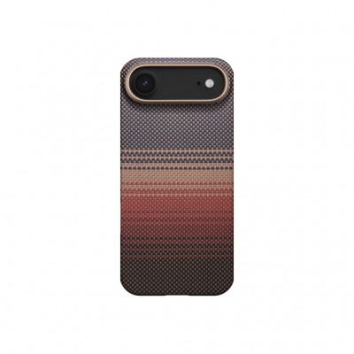Θήκη Pitaka Ultra-Slim Weaving+ Aramid PitaTap Magsafe 1.00mm CARBON FIBER για Apple iPhone 17 Air 6.6 5G 2025 - SUNSET - KI1702SA