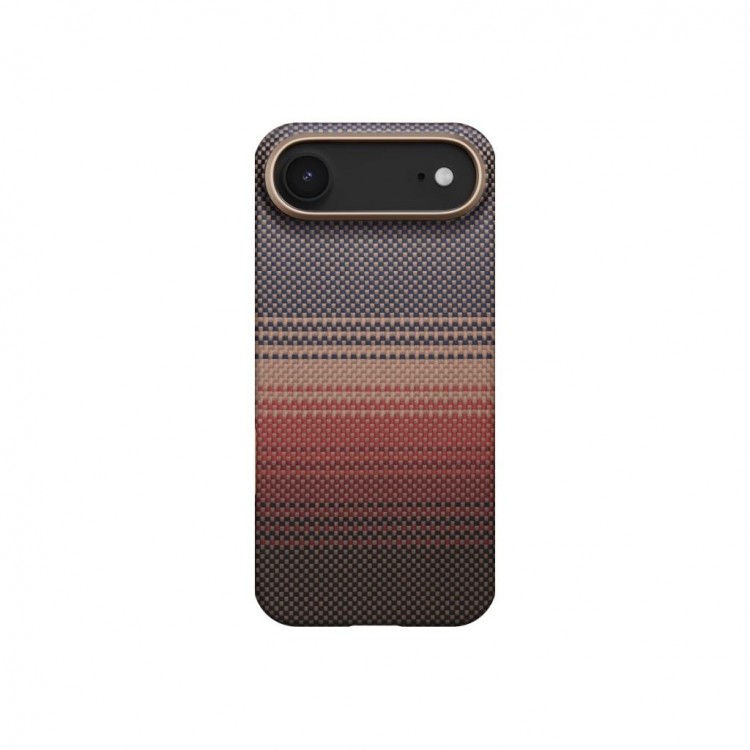 Θήκη Pitaka Ultra-Slim Weaving+ Aramid PitaTap Magsafe 1.00mm CARBON FIBER για Apple iPhone 17 Air 6.6 5G 2025 - SUNSET - KI1702SA