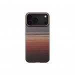 Θήκη Pitaka Ultra-Slim Weaving+ Aramid PitaTap Magsafe 1.00mm CARBON FIBER για Apple iPhone 17 PRO 6.3 2025 - SUNSET - KI1702SP