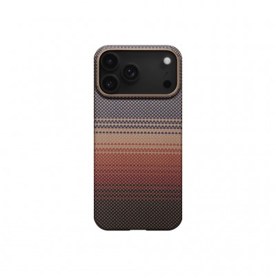 Θήκη Pitaka Ultra-Slim Weaving+ Aramid PitaTap Magsafe 1.00mm CARBON FIBER για Apple iPhone 17 PRO 6.3 2025 - SUNSET - KI1702SP