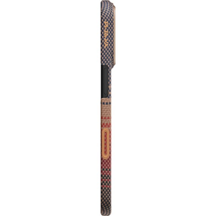 Θήκη Pitaka Ultra-Slim Weaving+ Aramid PitaTap Magsafe 1.00mm CARBON FIBER για Apple iPhone 17 PRO 6.3 2025 - SUNSET - KI1702SP