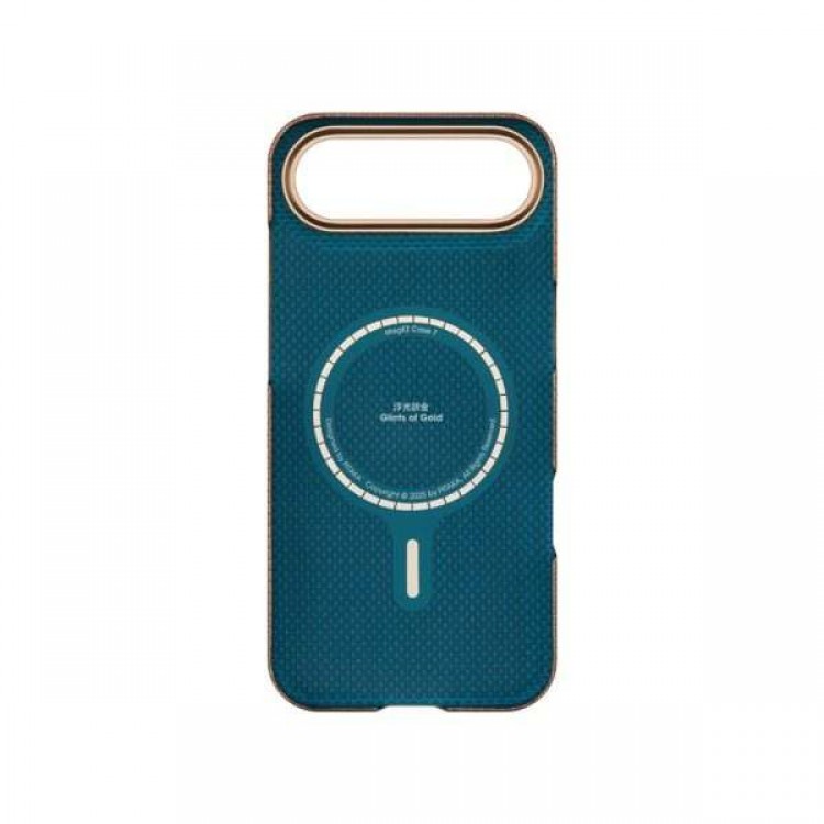 Θήκη Pitaka Ultra-Slim Weaving+ Aramid PitaTap Magsafe 1.00mm CARBON FIBER για Apple iPhone 17 AIR 6.6 5G 2025 - GOLDEN GLINT - KI1703AG