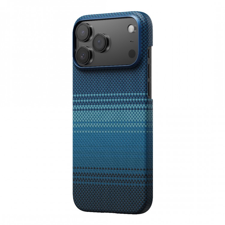 Θήκη Pitaka Ultra-Slim Weaving+ Aramid PitaTap Magsafe 1.00mm CARBON FIBER για Apple iPhone 17 PRO MAX 6.9 2025 - Moonrise - KI1703MPM
