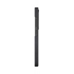 Θήκη Pitaka MagSafe Ultra-Slim ARAMID CARBON MagEZ 4 για Samsung Galaxy S25 ULTRA 5G 2025 - ΜΑΥΡΟ ΓΚΡΙ - KS2501U