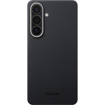 Θήκη Pitaka Edge MagSafe ARAMID CARBON MagEZ Tactile Woven για Samsung Galaxy S26 5G 2026 (Aaron Button) - ΜΑΥΡΟ/ΓΚΡΙ Twill - KS2601