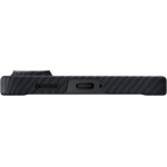 Θήκη Pitaka Edge MagSafe ARAMID CARBON MagEZ Tactile Woven για Samsung Galaxy S26 5G 2026 (Aaron Button) - ΜΑΥΡΟ/ΓΚΡΙ Twill - KS2601