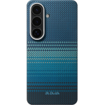 Θήκη Pitaka Edge MagSafe ARAMID CARBON MagEZ Tactile Woven για Samsung Galaxy S26 5G 2026 (Aaron Button) - Moonrise - KS2602