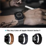 Θήκη Pitaka Air για Apple Watch 7 45mm - ΜΑΥΡΟ coarse grained - KW2002A