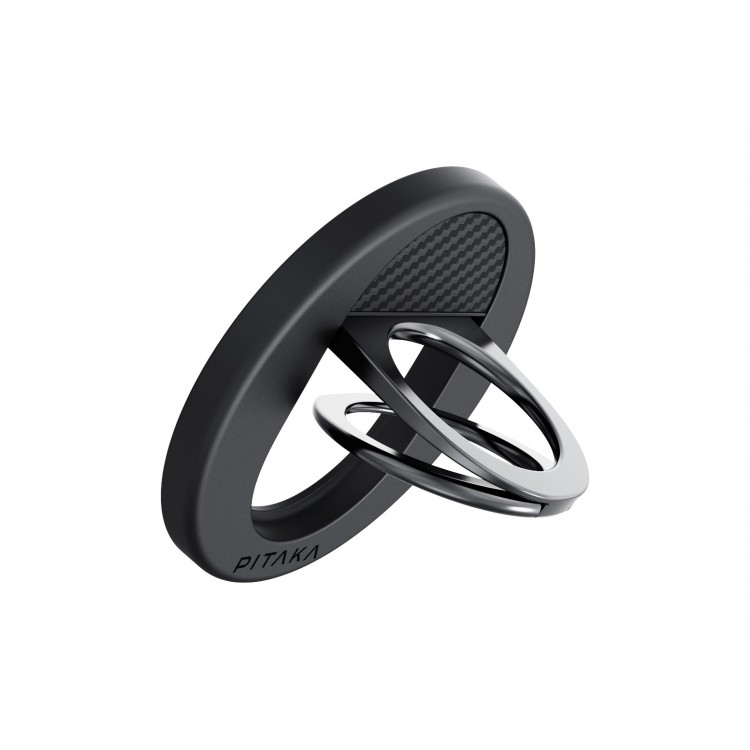 Pitaka MagEZ Grip 3, MagSafe Διπλό Aramid Δαχτυλίδι βάση με MagEZ 2.0 - Μαύρο/Γκρί - MGB2402