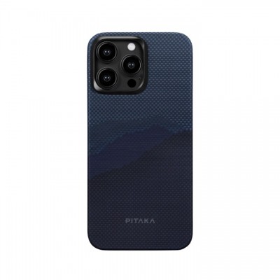 Θήκη Pitaka StarPeak Aramid MagEZ 4 1500D 1.05mm CARBON FIBER για Apple iPhone 15 PRO 6.1 2023 - OVER THE HORIZON - KI1501POTH