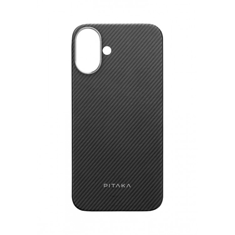 Θήκη Pitaka Aramid MagEZ 4 Magsafe 1500D 1.05mm CARBON FIBER για Apple iPhone 16 6.1 2024 - ΜΑΥΡΟ/ΓΚΡΙ Twill - KI1601A