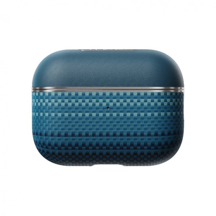 Θήκη Pitaka Aramid Fiber Magnetic 1500D (Plain) για Apple AirPods Pro 2 - Moonrise grained - APM2403