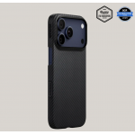 Θήκη Pitaka Aramid PitaTap Magsafe 600D 1.00mm CARBON FIBER για Apple iPhone 17 PRO MAX 6.9 2025 - ΜΑΥΡΟ/ΓΚΡΙ Twill - KI1701BPM