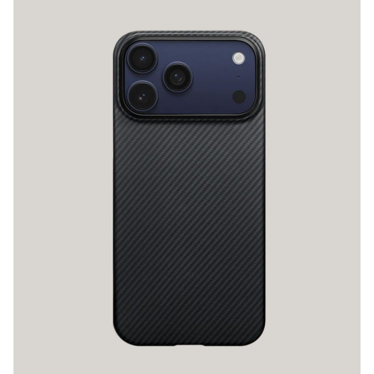 Θήκη Pitaka Aramid PitaTap Magsafe 600D 1.00mm CARBON FIBER για Apple iPhone 17 PRO MAX 6.9 2025 - ΜΑΥΡΟ/ΓΚΡΙ Twill - KI1701BPM