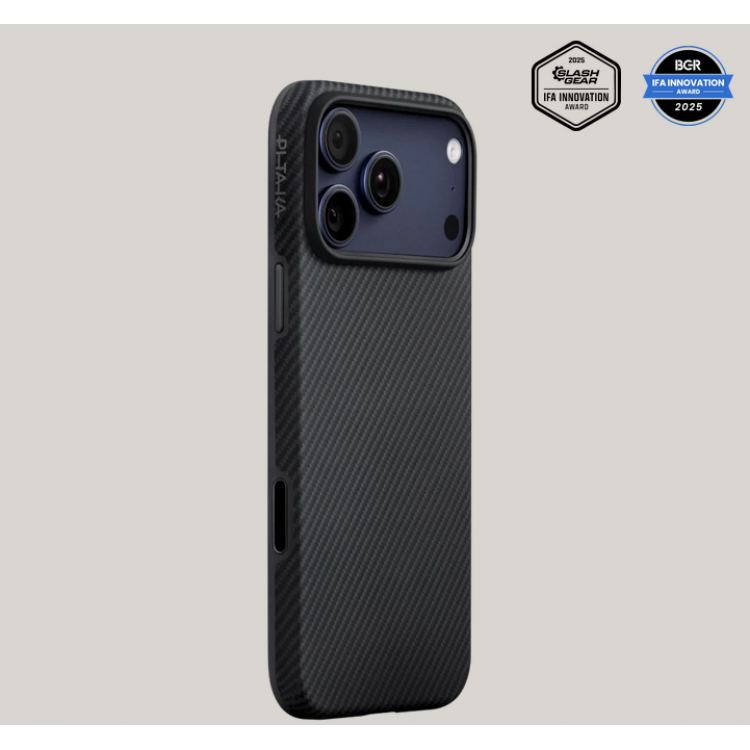 Θήκη Pitaka Aramid UltraGuard Magsafe 600D 2.00mm CARBON FIBER για Apple iPhone 17 PRO MAX 6.9 2025 - Sunset - KI1702BPM