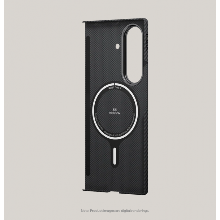 Θήκη Pitaka MagSafe ARAMID 600D 0.1mm CARBON Ultra-Slim για Samsung Galaxy Z Fold 7 2025 - Sunset - FSFold7