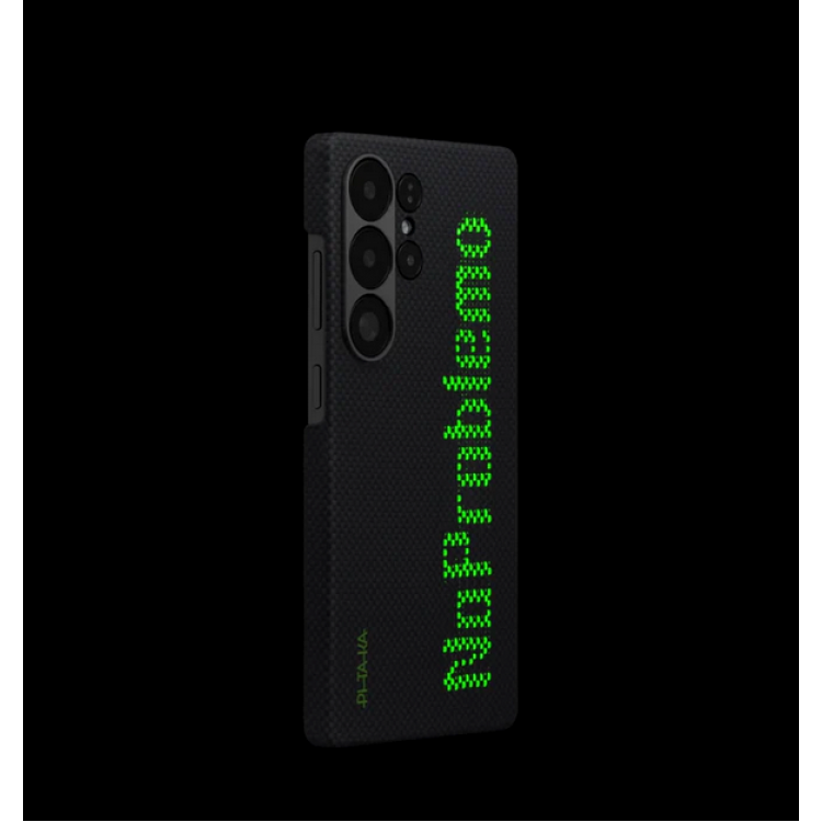 Θήκη Pitaka x Aries Tactile Weaving+ Aramid MagEZ 5 Magsafe 1500D 1.05mm CARBON FIBER για Samsung Galaxy S25 Ultra 5G 2025 - NoProblemo - AS2501UNOP