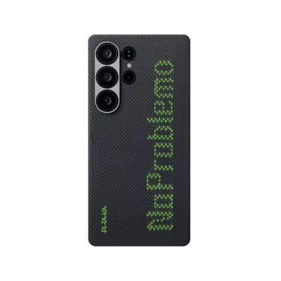 Θήκη Pitaka x Aries Tactile Weaving+ Aramid MagEZ 5 Magsafe 1500D 1.05mm CARBON FIBER για Samsung Galaxy S25 Ultra 5G 2025 - NoProblemo - AS2501UNOP