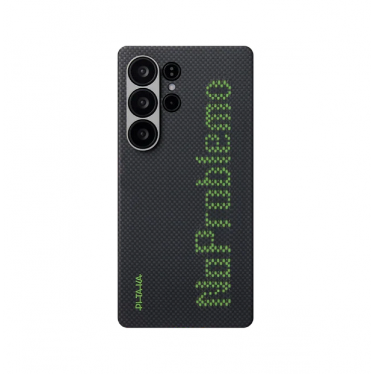 Θήκη Pitaka x Aries Tactile Weaving+ Aramid MagEZ 5 Magsafe 1500D 1.05mm CARBON FIBER για Samsung Galaxy S25 Ultra 5G 2025 - NoProblemo - AS2501UNOP