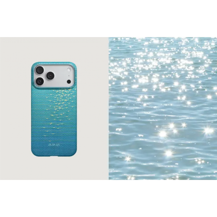 Θήκη Pitaka Aramid PitaTap Magsafe 600D 1.00mm CARBON FIBER για Apple iPhone 17 PRO MAX 6.9 2025 - Lucid ΜΠΛΕ - KI1708AG