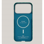 Θήκη Pitaka Ultra-Slim Weaving+ Aramid PitaTap Magsafe 1.00mm CARBON FIBER για Apple iPhone 17 PRO MAX 6.9 5G 2025 - Monogram-ΧΡΥΣΟ/Πράσινο - KI1701PTKP