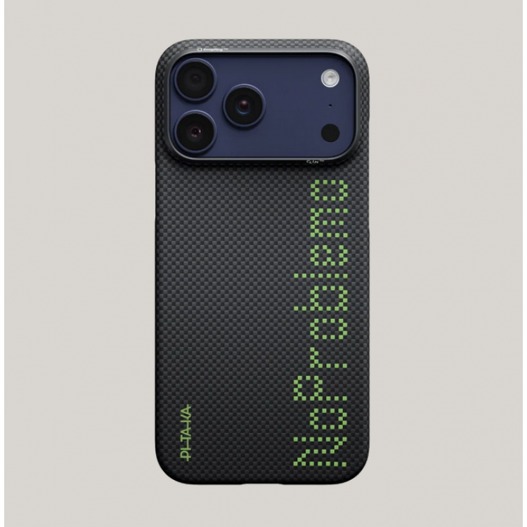 Θήκη Pitaka Aramid Aries PitaTap Magsafe 600D 1.00mm Lumintex™ Fiber για Apple iPhone 17 PRO MAX 6.9 2025 - No Problemo - KI1701NOP