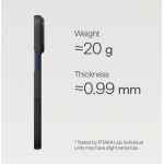Θήκη Pitaka Aramid Aries PitaTap Magsafe 600D 1.00mm Lumintex™ Fiber για Apple iPhone 17 PRO MAX 6.9 2025 - No Problemo - KI1701NOP