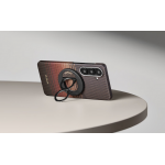 Θήκη Pitaka Edge MagSafe ARAMID CARBON MagEZ Tactile Woven για Samsung Galaxy S26 5G 2026 (Aaron Button) - SUNSET - KS2603