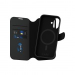 Θήκη PanzerGlass CARE BY PanzerGlass Tango 2-in-1 Δερμάτινο πορτοφόλι για APPLE iPhone 16 6.1 5G 2025 - ΜΑΥΡΟ - PG-1329
