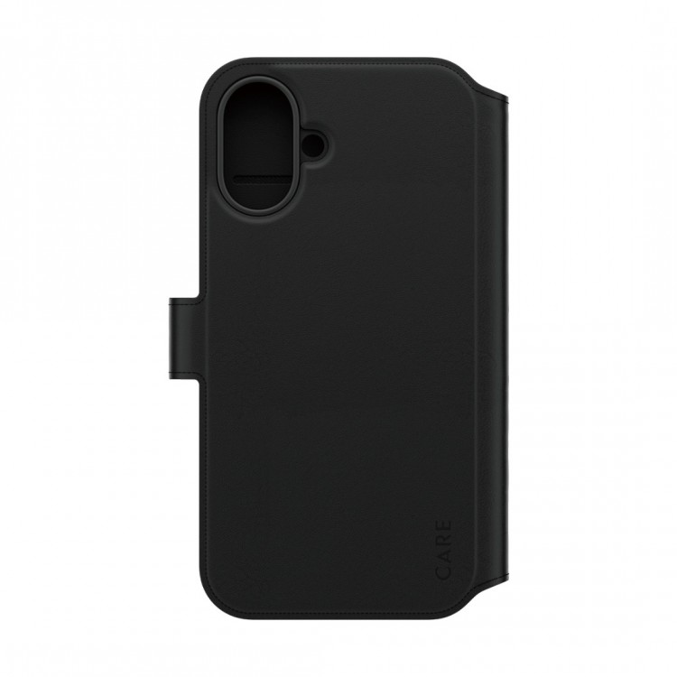 Θήκη PanzerGlass CARE BY PanzerGlass Tango 2-in-1 Δερμάτινο πορτοφόλι για APPLE iPhone 16 Plus 6.7 5G 2025 - ΜΑΥΡΟ - PG-1331