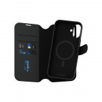 Θήκη PanzerGlass CARE BY PanzerGlass Tango 2-in-1 Δερμάτινο πορτοφόλι για APPLE iPhone 16 Plus 6.7 5G 2025 - ΜΑΥΡΟ - PG-1331