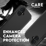Θήκη PanzerGlass CARE BY PanzerGlass Tango 2-in-1 Δερμάτινο πορτοφόλι για APPLE iPhone 16 Plus 6.7 5G 2025 - ΜΑΥΡΟ - PG-1331