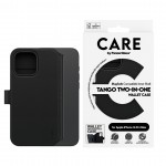 Θήκη PanzerGlass CARE BY PanzerGlass Tango 2-in-1 Δερμάτινο πορτοφόλι για APPLE iPhone 16 Pro Max 6.9 5G 2025 - ΜΑΥΡΟ - PG-1332