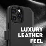 Θήκη PanzerGlass CARE BY PanzerGlass Tango 2-in-1 Δερμάτινο πορτοφόλι για APPLE iPhone 16 Pro Max 6.9 5G 2025 - ΜΑΥΡΟ - PG-1332