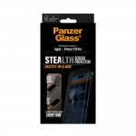 PanzerGlass Γυαλί προστασίας Fullcover αντιανακλαστικό Stealth Ultra-Wide Fit Fastfit In-a-Box Case Friendly 0.3MM για Apple iPhone 17 6.3 5G 2025 / 16 Pro 6.3 5G 2024 - ΜΑΥΡΟ - PG-PG69356