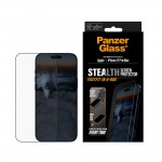 PanzerGlass Γυαλί προστασίας Fullcover αντιανακλαστικό Stealth Ultra-Wide Fit Fastfit In-a-Box Case Friendly 0.3MM για Apple iPhone 17 Pro Max 6.9 5G 2025 - ΜΑΥΡΟ - PG-PG63734