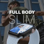 Θήκη PanzerGlass® Snappie με Προστατευτικο οθόνης Full Slim Body για Apple Watch Series 10/11 - 46mm - ΜΑΥΡΟ - PG-3717